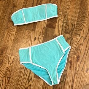 Kona Sol Bikini. Worn Once. Top L Bottom XL